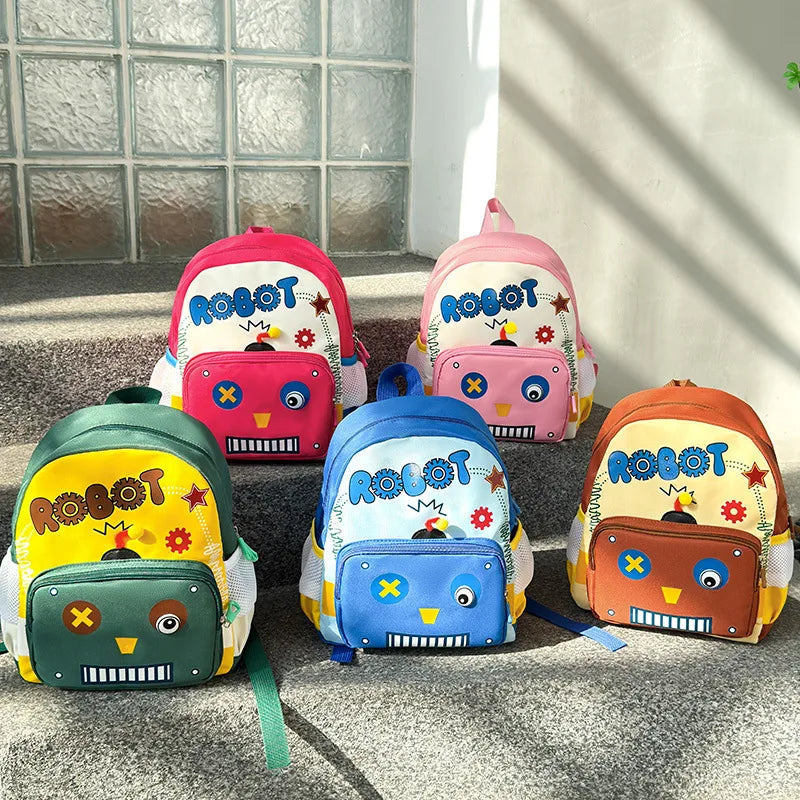 Vocabulary Words/Name Cartoon Casual Holiday School School Backpack Kids Backpack Functional Backpack