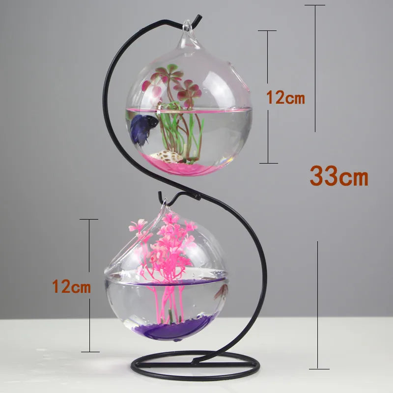 Simple Style Geometric Glass Ornaments Artificial Decorations
