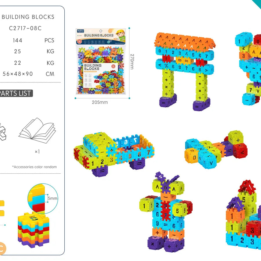 Building Toys Toddler(3-6Years) Number PP Toys