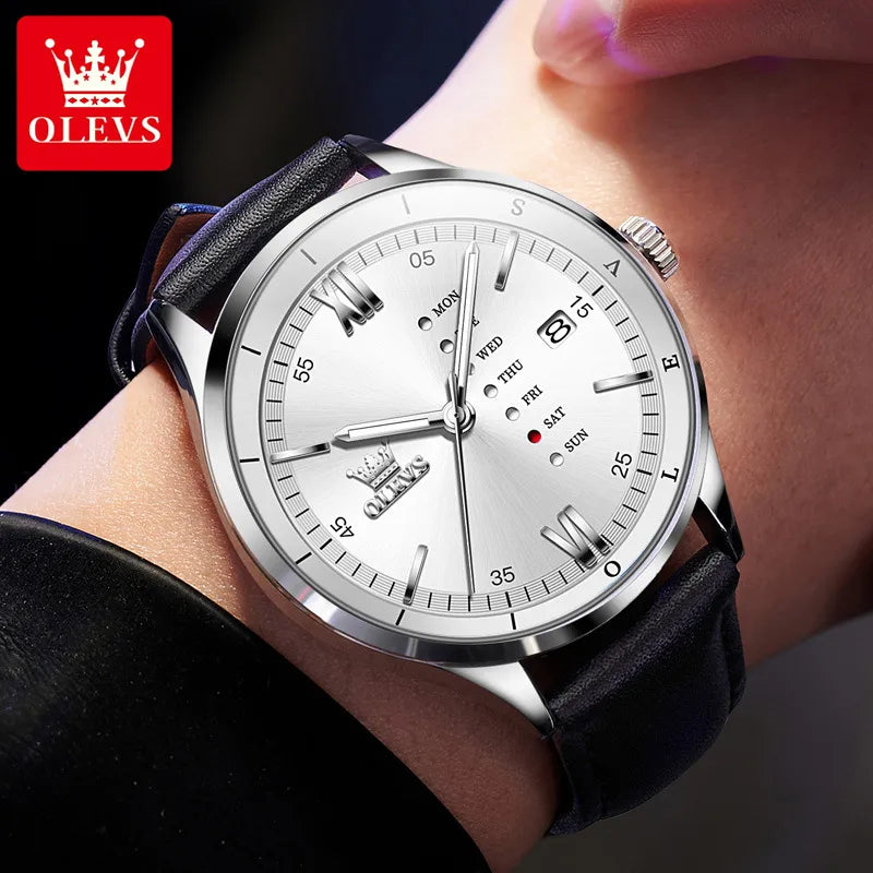 Star endorsement Ouli brand manufacturers wholesale multi-functional business quartz watch luminous trend men's watches