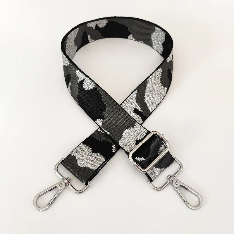 new wide camouflage webbing adjustable shoulder messenger long strap