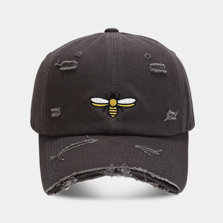 Women's Streetwear Solid Color Embroidery Curved Eaves Baseball Cap