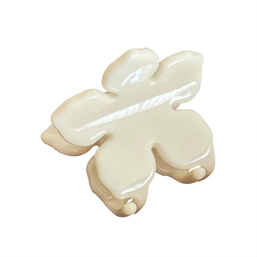 Versatile Acetate Hair Clip Super Fairy Flower Tail Side Bangs Hair Claw High-End Feeling Hair Accessories For Women Casual Style