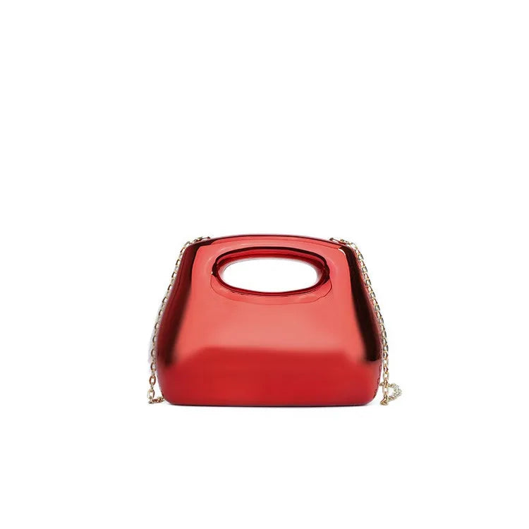 Women's Medium Arylic Solid Color Streetwear Square Magnetic Buckle Shoulder Bag Handbag Crossbody Bag