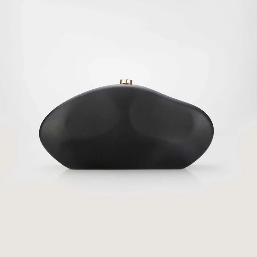 Acrylic Ladies Clutch Bag Shoulder Crossbody Snake Skin Pattern Fashionable Evening Handbag Oval Shape Single Shoulder Bag