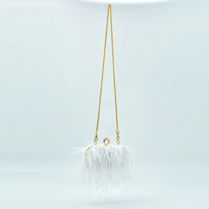 women's medium spring&summer plush fashion handbag
