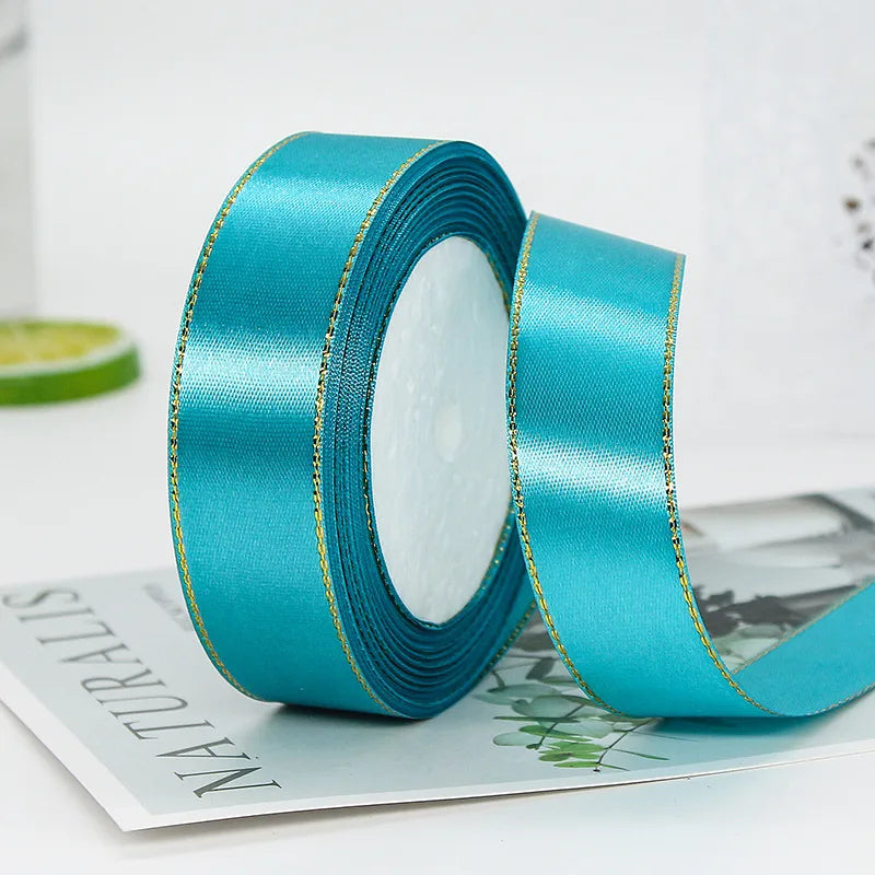 Classic Style Solid Color Polyester Holiday Wedding Birthday Party Supplies Gift Wrapping Supplies 1 Roll