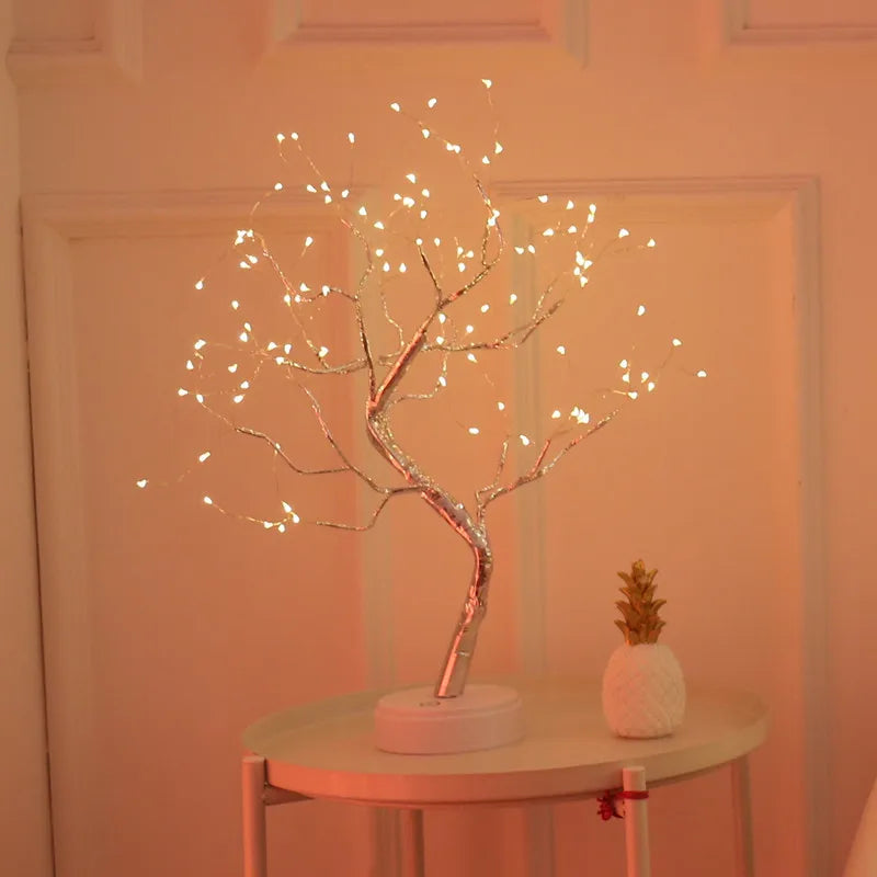 Christmas Retro Simple Style Star Tree Plastic Indoor Party Lightings