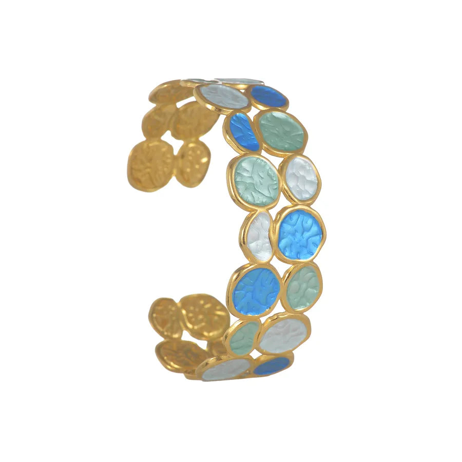 Cute Artistic Round 304 Stainless Steel Bangle In Bulk