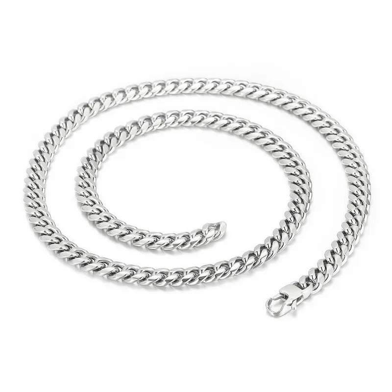 Simple Style Geometric Solid Color Titanium Steel 18K Gold Plated Men's Bracelets