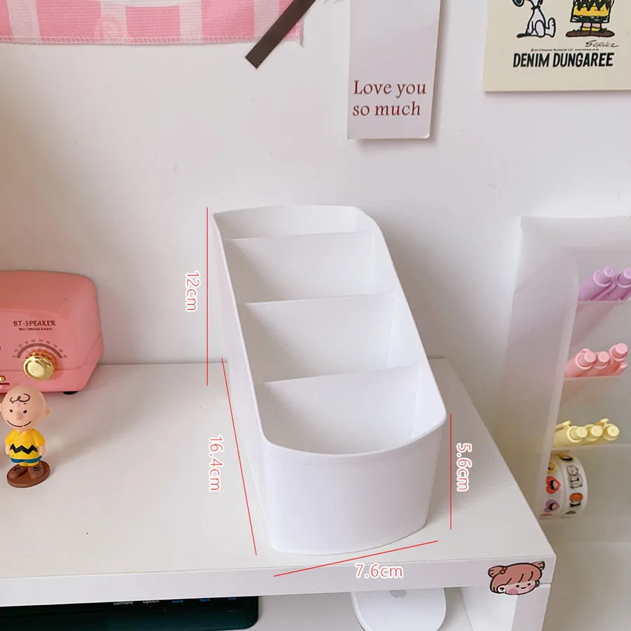 Cartoon PP Plastic Cute Simple Style Storage Box