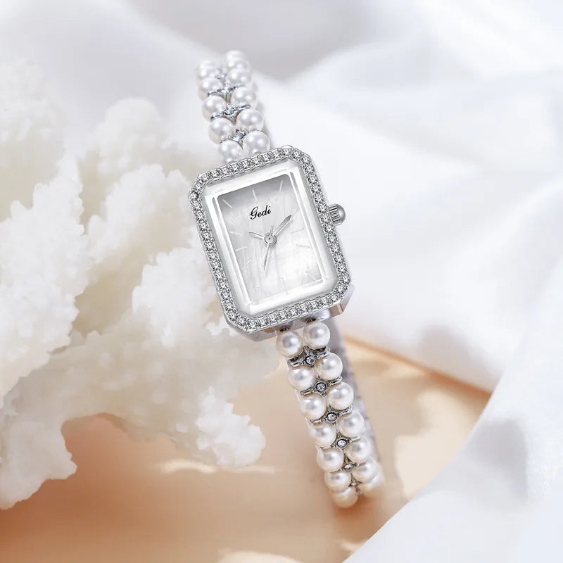 Elegant Geometric Jewelry Buckle Quartz Women's Watches