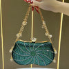 Elegant Shiny Rhinestone Evening Bag Fashionable Ladies Clutch Handbag Matched With Dresses Perfect For Dinner Party