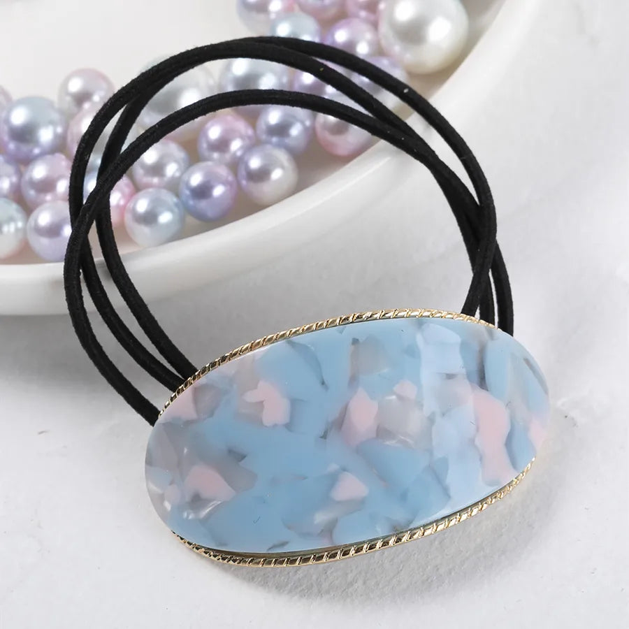 Elegant Women's Geometric Plastic/Resin Hair Tie