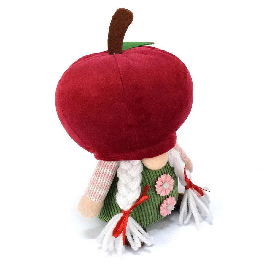 Christmas Autumn Winter Red Apple Faceless Doll Rudolph Fruit Dwarf Decoration Cute Style Polyester Material Props Decorations