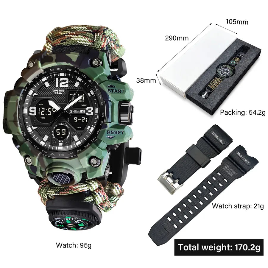 Streetwear Geometric Electronic Watches