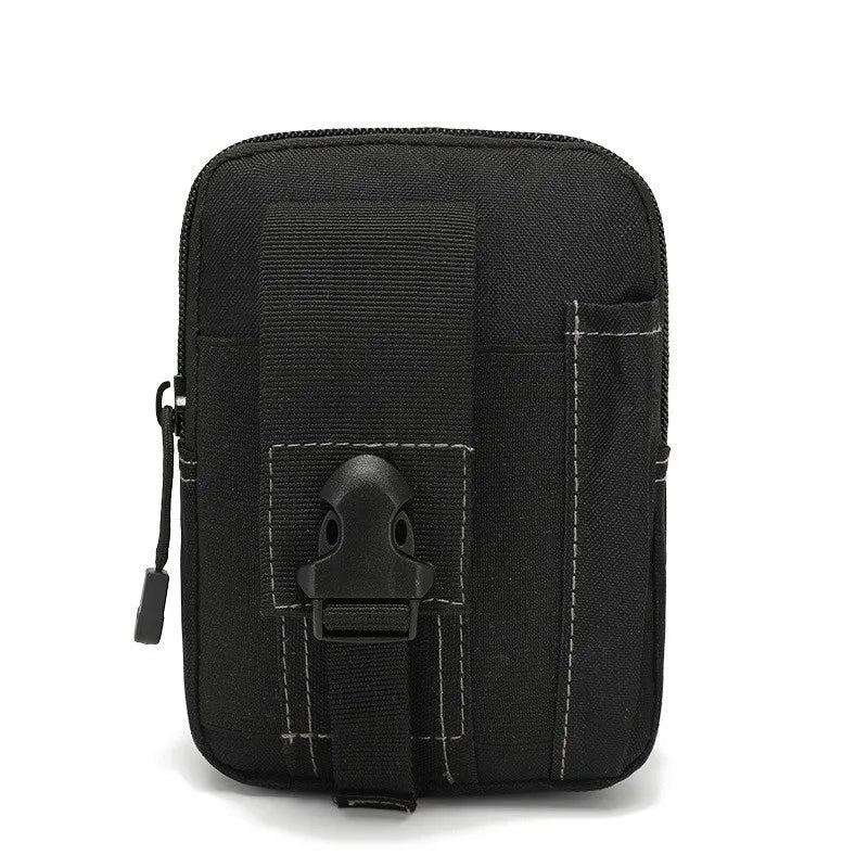 Unisex Simple Style Camouflage Nylon Waist Bags