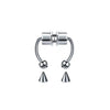 fashion stainless steel magnet non-perforated nose ring