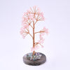 Elegant Handmade Simple Style Tree Natural Gemstone copper wire Ornaments Artificial Decorations