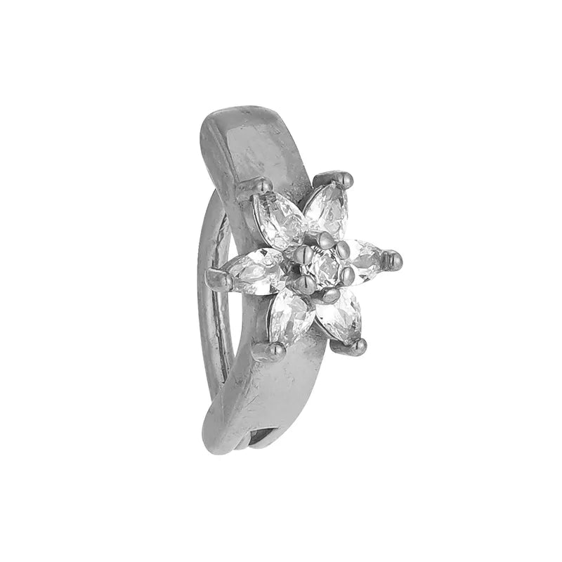 1 Piece Belly Rings Casual Lady Romantic Butterfly 316L Stainless Steel  Inlay Zircon 14K Gold Plated