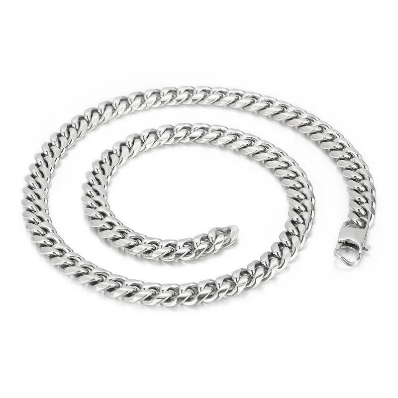 Simple Style Geometric Solid Color Titanium Steel 18K Gold Plated Men's Bracelets