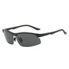 Modern Style Classic Style Sunglasses Pc Square Half Frame Men's Sunglasses