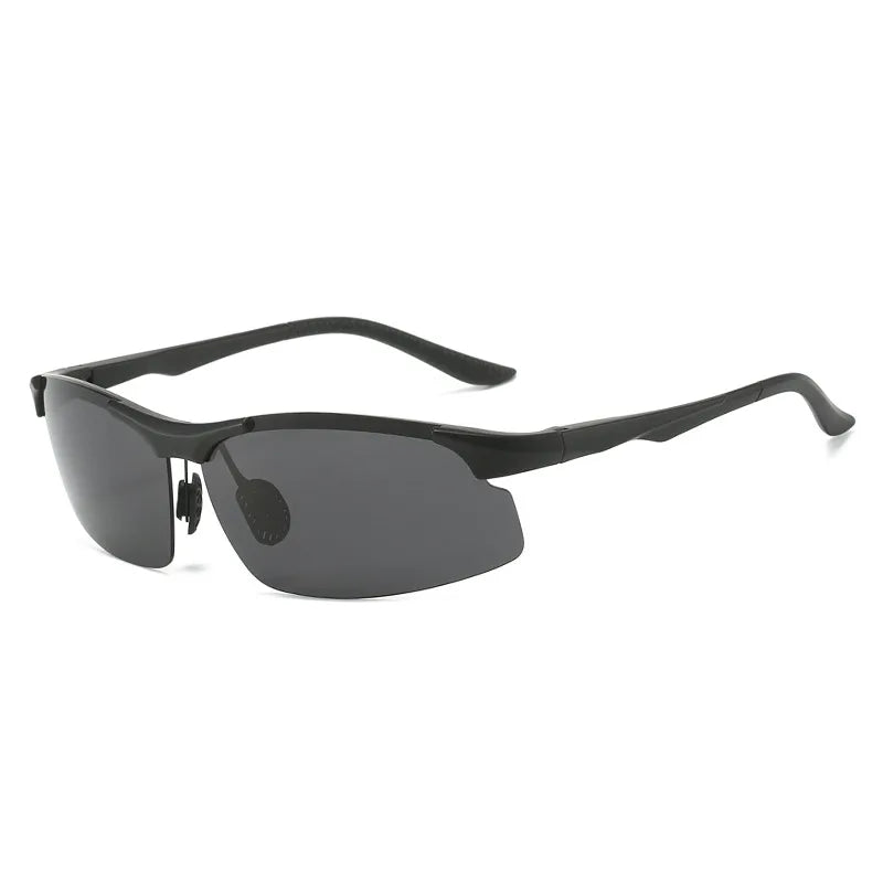 Modern Style Classic Style Sunglasses Pc Square Half Frame Men's Sunglasses