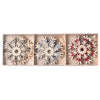 Christmas Cute Snowflake Wood Party Festival Hanging Ornaments