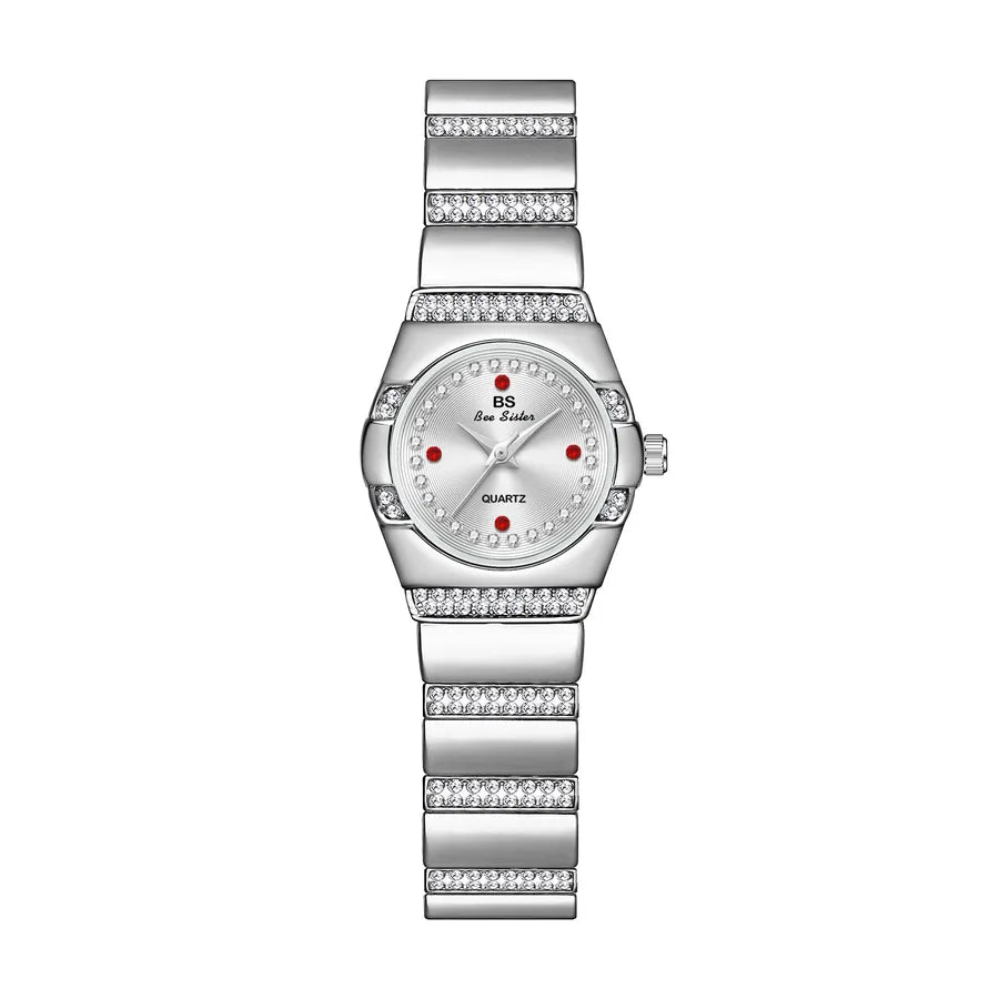Vintage Style Classic Style Geometric Jewelry Buckle Quartz Watch Women's Watches