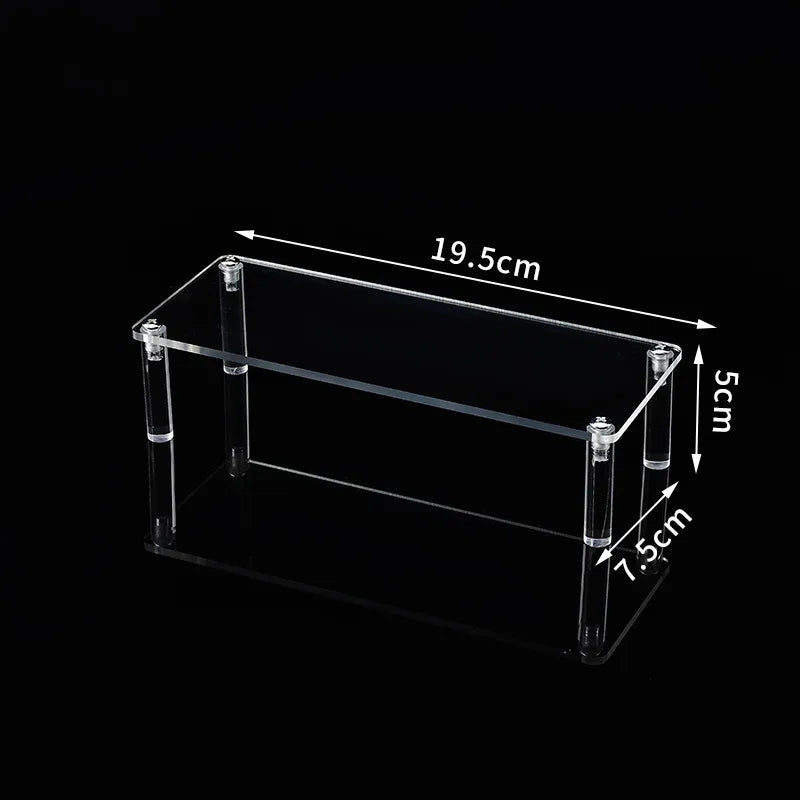1 Piece Arylic Simple Style Transparent Jewelry Display
