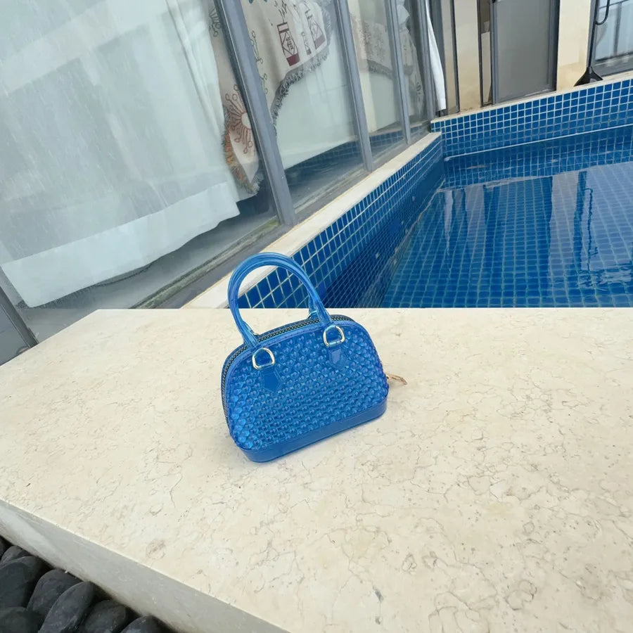 New PVC Jelly Shell Bag Mini Jelly Bag Handbag Trendy Best-Selling Shoulder Crossbody Jelly Bag