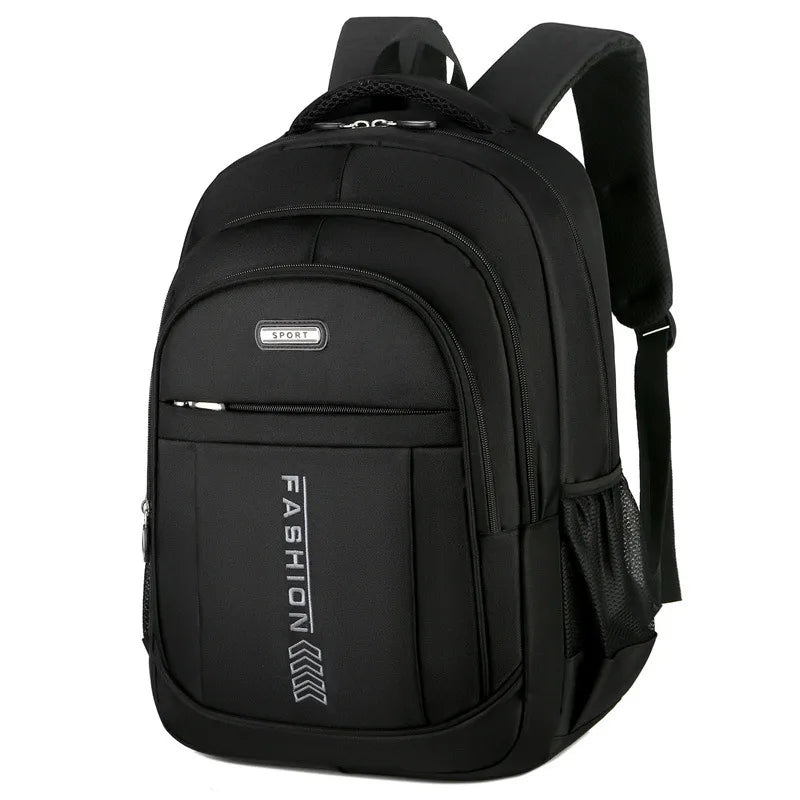 Waterproof 20 inch Solid Color Casual School School Backpack