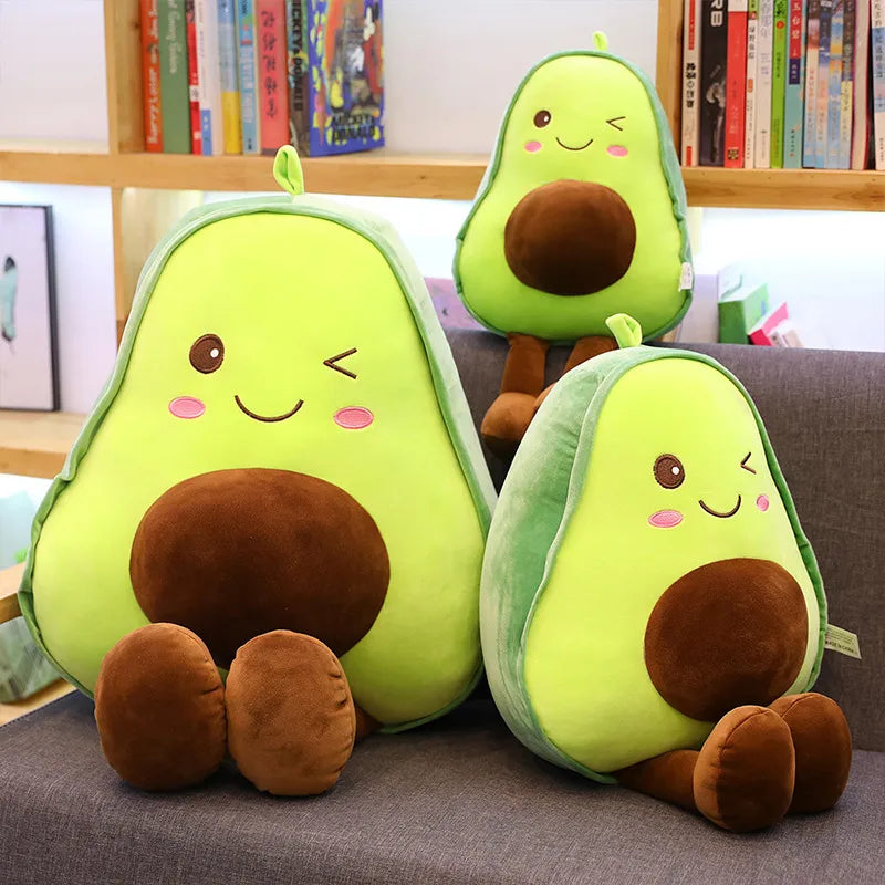 down cotton avocado doll pillow soft plush toy pillow children birthday present
