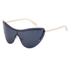 Vacation Solid Color Pc Square Frameless Men's Sunglasses