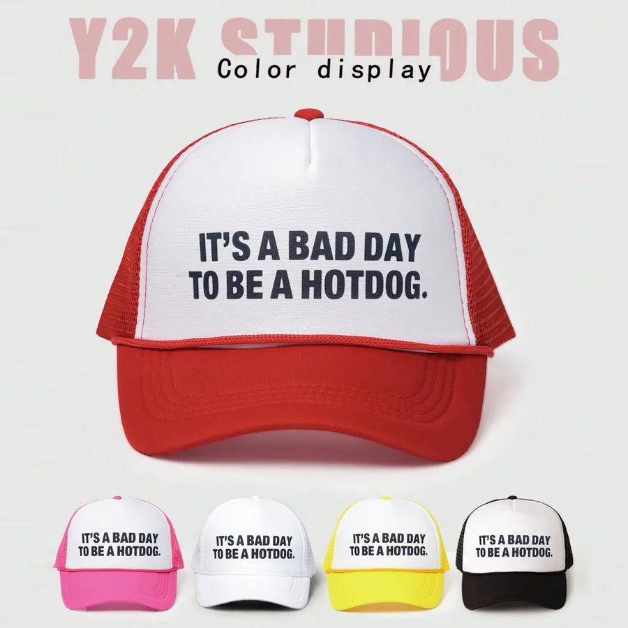 Unisex Retro Classic Style Letter Curved Eaves Baseball Cap