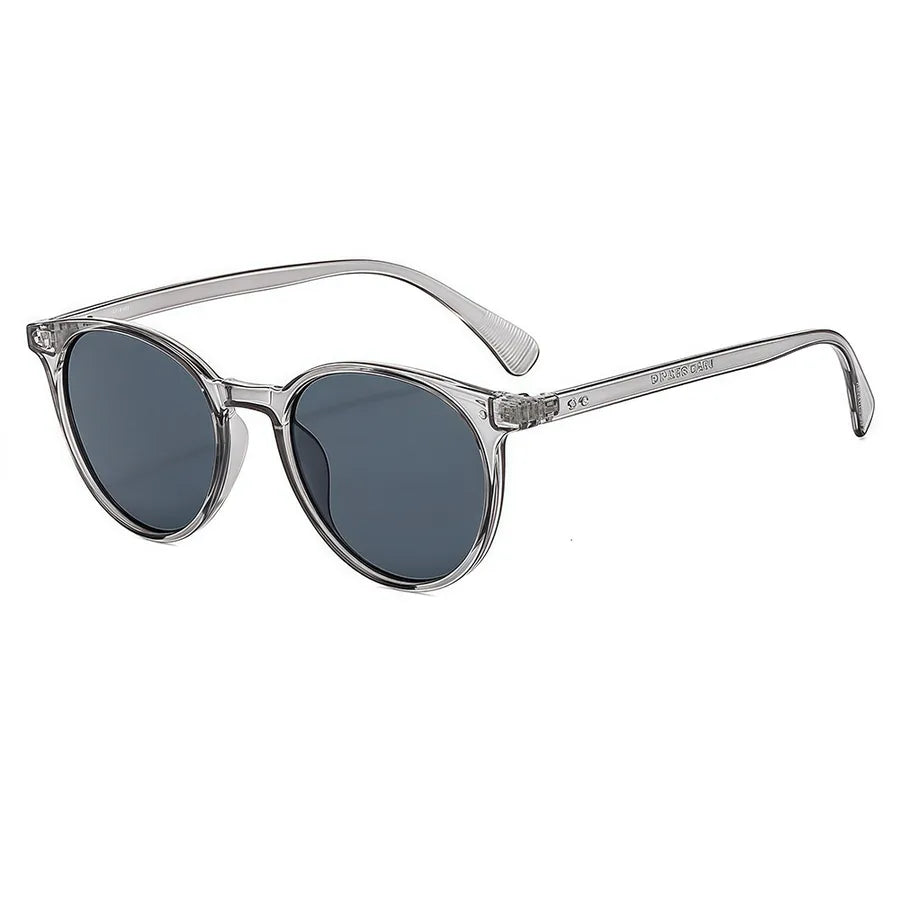 Simple Style Color Block Pc Round Frame Full Frame Women's Sunglasses