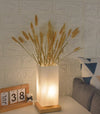 Nordic Decorative Glass Vase Table Lamp Bedroom Creative Simple Warm Night Light Atmosphere Bedside Lamp Japanese Wabi-Sabi