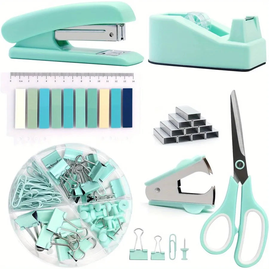 Solid Color Plastic Learning Simple Style Stationary Sets