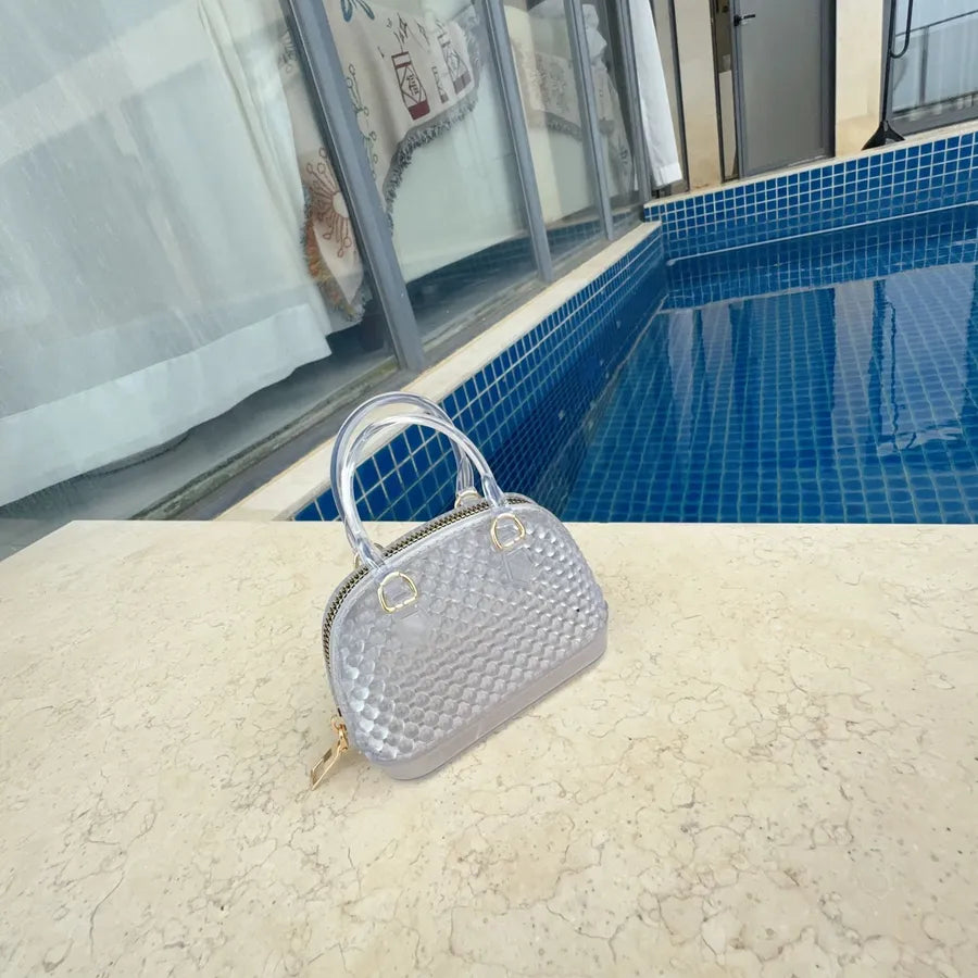 New PVC Jelly Shell Bag Mini Jelly Bag Handbag Trendy Best-Selling Shoulder Crossbody Jelly Bag