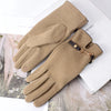 Women's Simple Style Solid Color Gloves 1 Pair