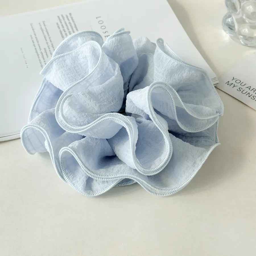 Elegant Lady Women's Solid Color Cloth Hair Tie