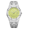Casual Color Block Double Side Snaps Quartz Women's Watches
