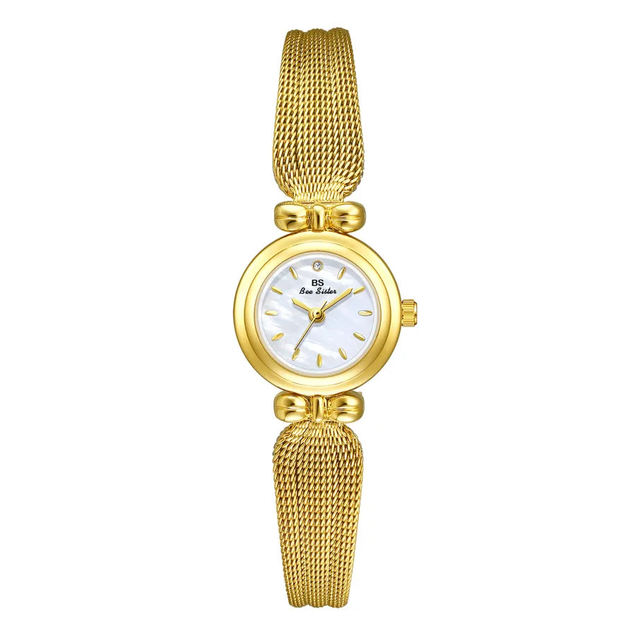 BS new hot selling factory direct selling TikTok best selling middle ancient light luxury jewelry wheat ear watch temperament female watch FA1807
