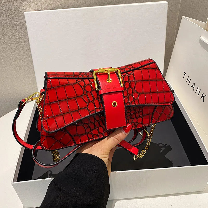 women's all seasons pu leather streetwear shoulder bag