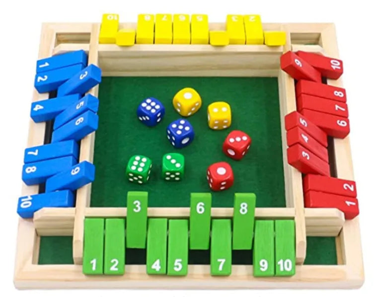 Chess and Cards Number Wood Toys