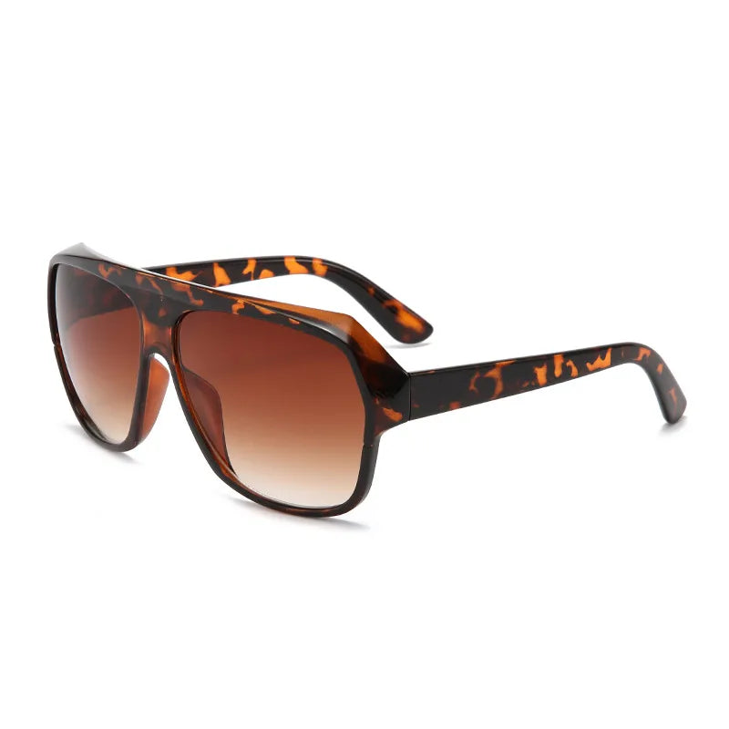 modern style solid color pc toad glasses full frame men's sunglasses
