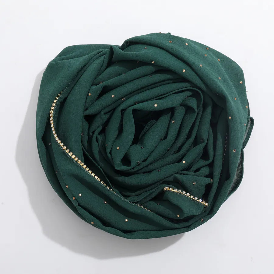 Women's Basic Solid Color Polyester Scarf