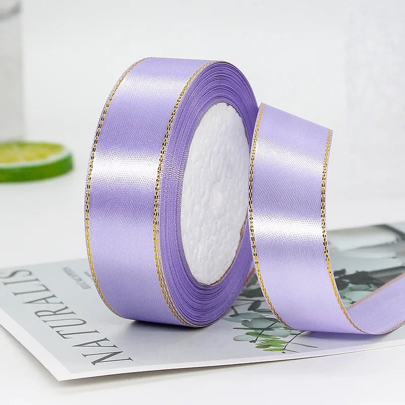 Classic Style Solid Color Polyester Holiday Wedding Birthday Party Supplies Gift Wrapping Supplies 1 Roll