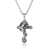 Hip-Hop Retro Cross 304 Stainless Steel Men's Pendant Necklace