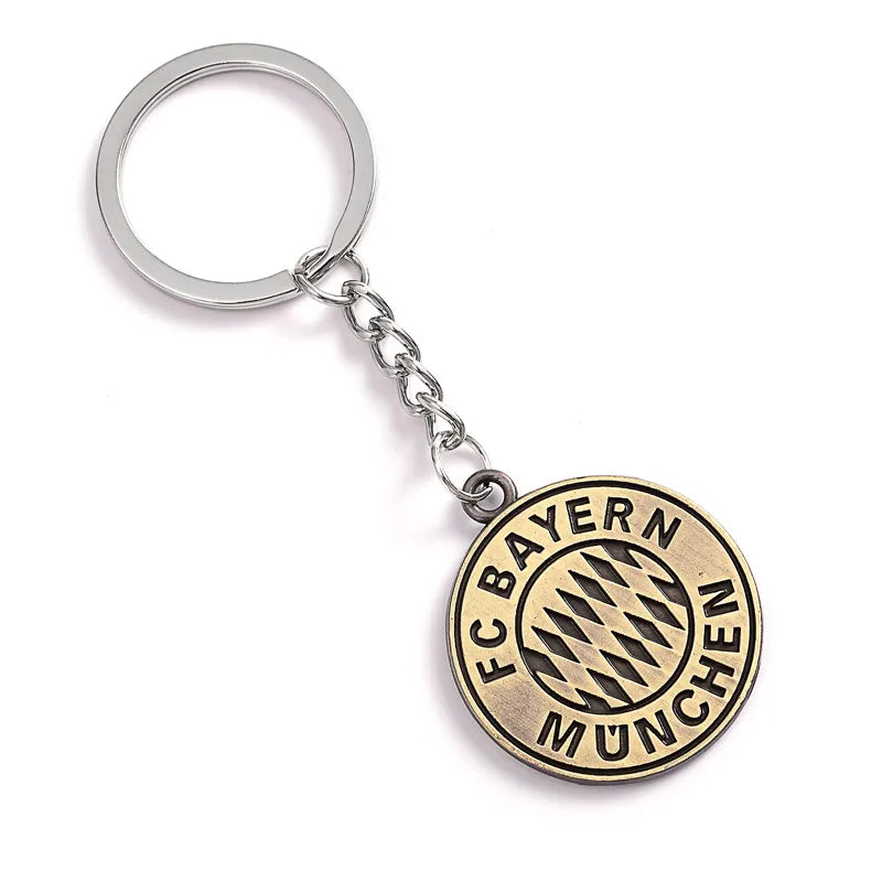 To map the key ring Barcelona Real Madrid ac Milan Juventus Liverpool Football Club key ring pendant men